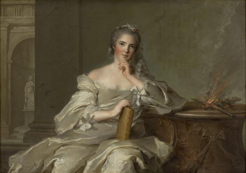 Jjean-Marc nattier Princess Anne-Henriette of France - The Fire Norge oil painting art